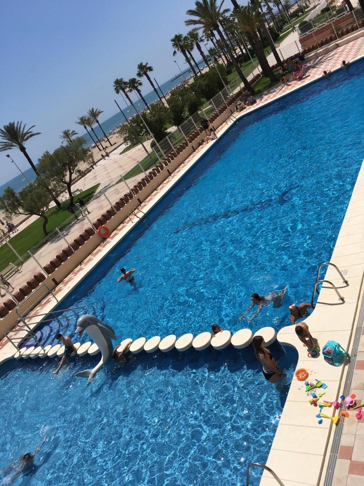 Apartamento Arensol En Primera Linea De Playa Cullera Dış mekan fotoğraf