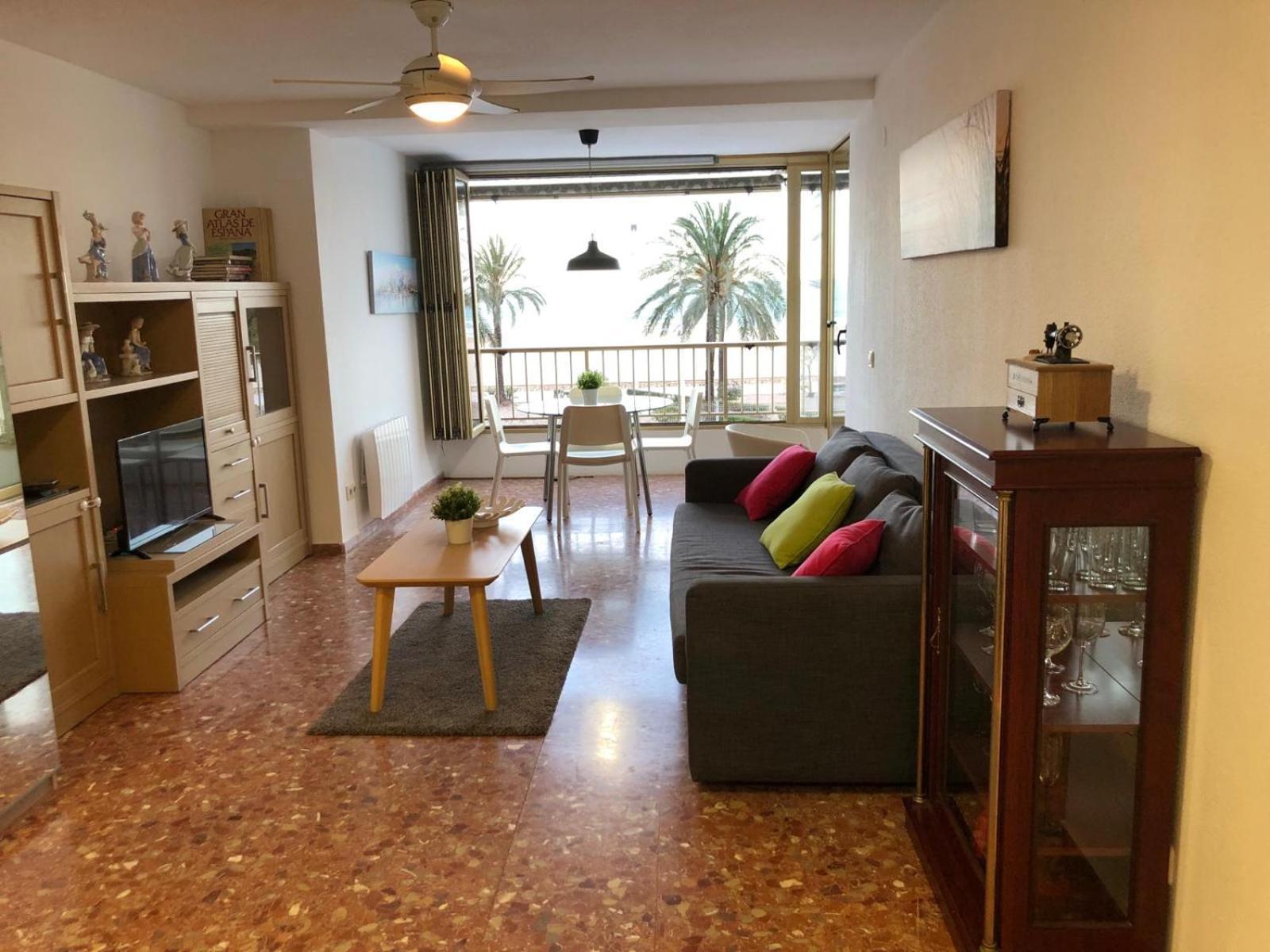 Apartamento Arensol En Primera Linea De Playa Cullera Dış mekan fotoğraf